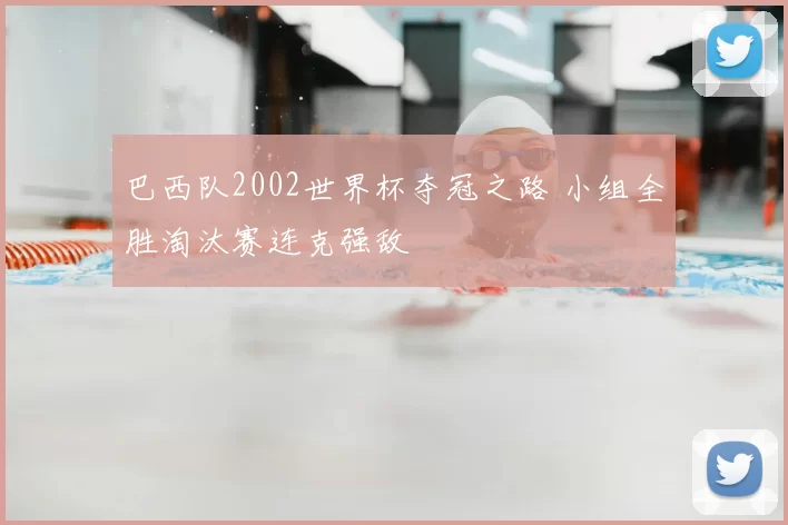巴西队2002世界杯夺冠之路 小组全胜淘汰赛连克强敌
